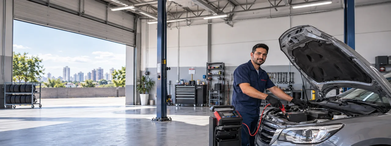 Recarga de Bateria Automotiva