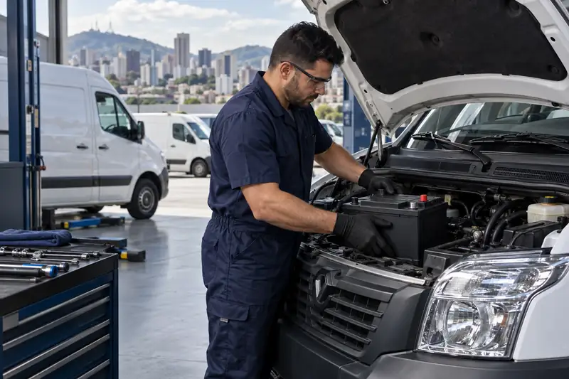 Instalação de bateria para van utilitária em Belo Horizonte