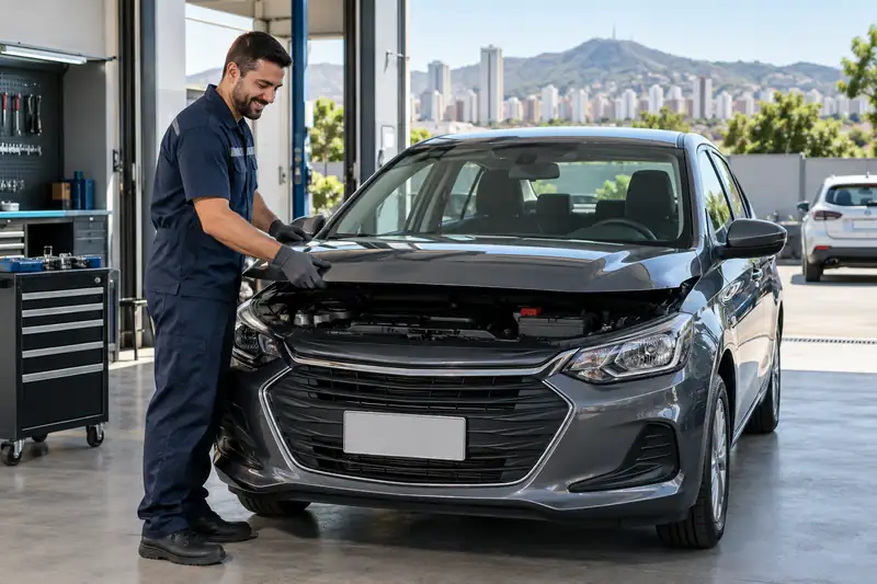 Serviço concluído de troca de bateria automotiva em Belo Horizonte