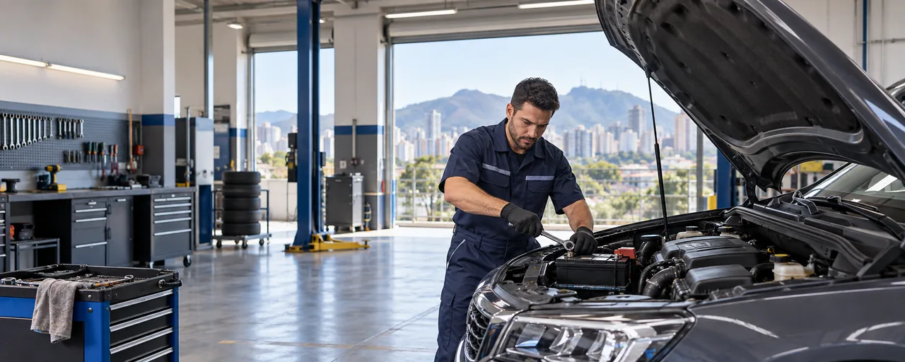 Troca de Bateria Automotiva