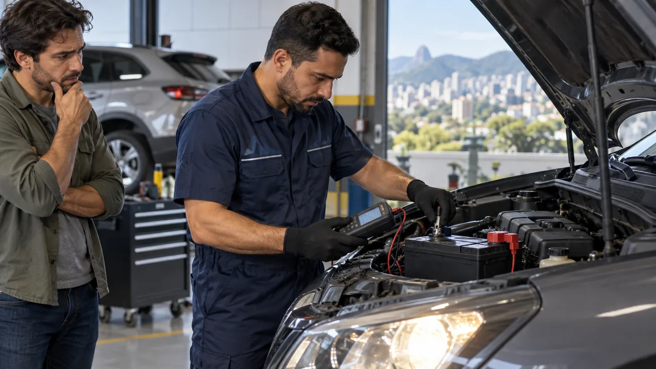 Como saber se a bateria do carro está fraca? 10 sinais de alerta